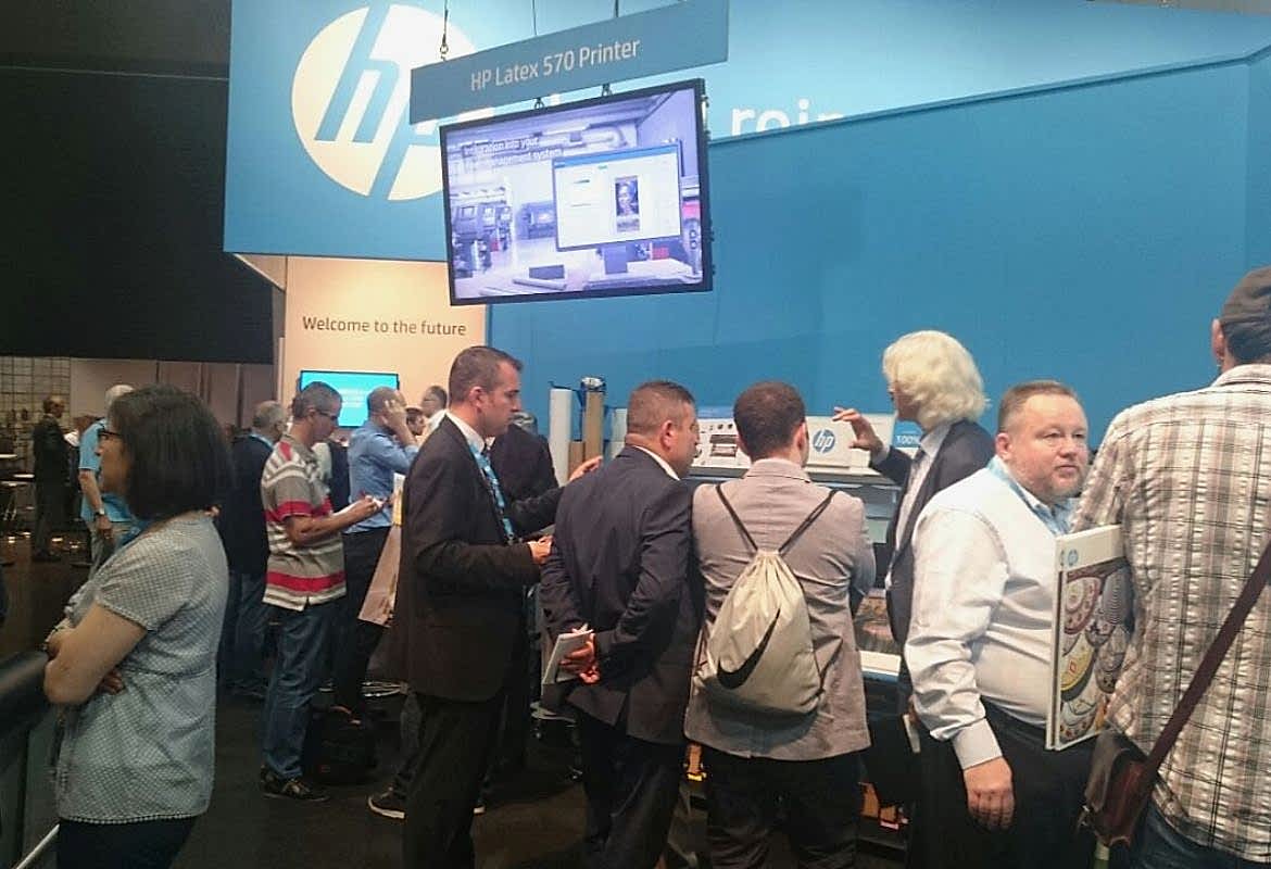 Yıldız Matbaa dünyanın en büyük baskı fuarı Drupa 2016 fuarında